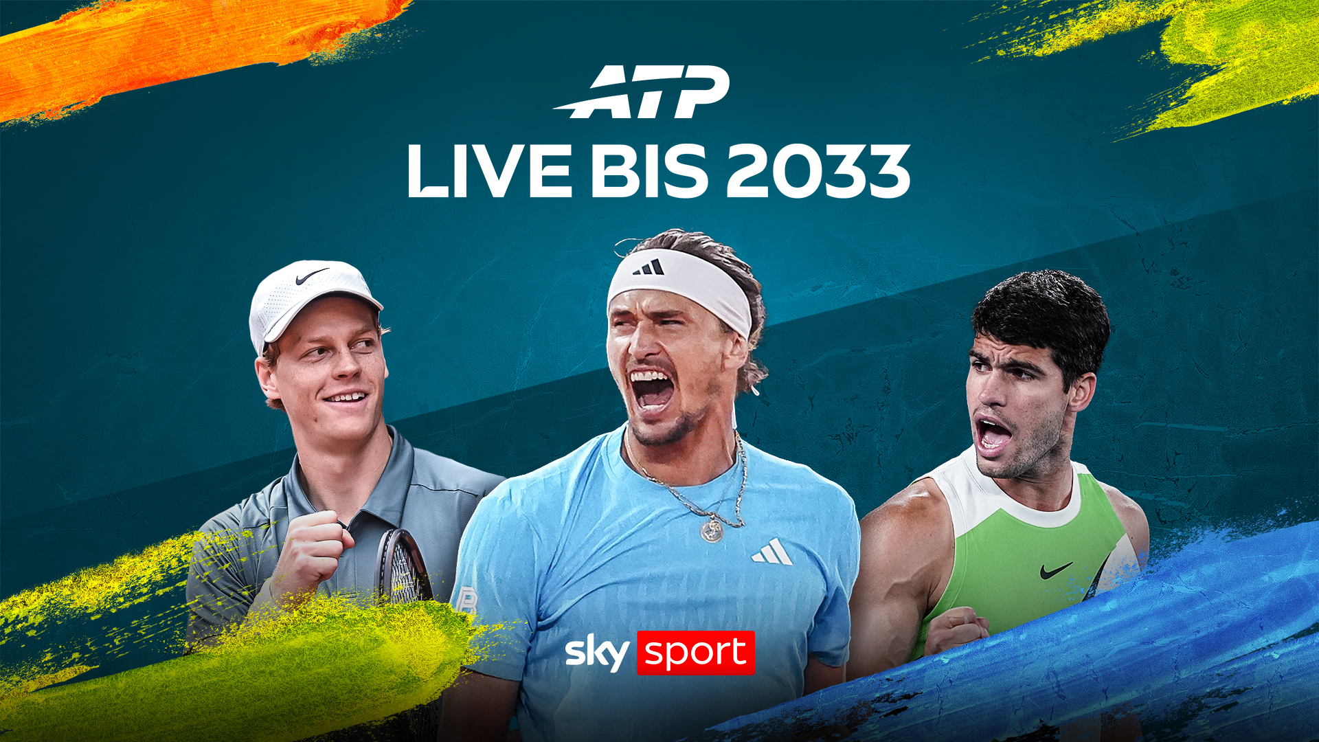 ATP Logo und Sky Sport